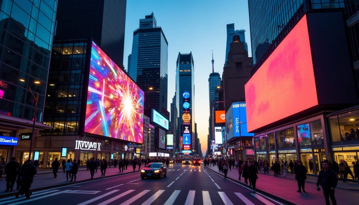 Innovation visuelle LED : Comment les écrans géants révolutionnent la communication et le marketing des entreprises